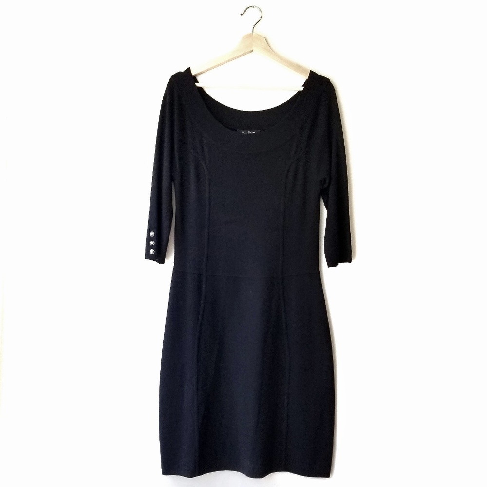 White House Black Market 3/4 Knit Sweater Dress